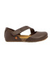 Art Leather Sandals 0384 brown Crete