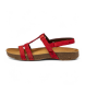 Art Leren sandalen 0946 I Breathe rood