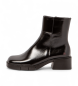 Art Botines de Piel 1284 Varsovia negro