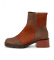 Art Botines de Piel 1285 Varsovia marrón