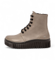 Art Botines de Piel 1517 Brighton gris