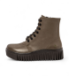 Art Leather Ankle Boots 1517 Brighton brown greenish brown