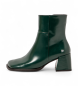 Art Leder-Stiefeletten 1706 Verona grün