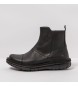 Art Botins em pele 1730 Nappa Preto/ Misano