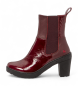 Art Leather Ankle Boots 1762 Travel maroon