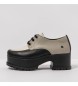 Art Shoes with platform 182 grey -platform height: 6cm