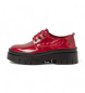 Art Lederschuhe 1952 Amberes rot