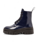 Art Skórzane buty za kostkę 1953 Amberes navy