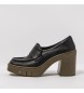 Art Zapatos de piel Berna negro -altura tacón: 9cm- 