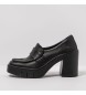 Art Berna sorte lædersko -Højde hæl: 9cm- -Højde: 9cm
