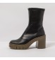 Art Leather boots 1973 Berna black -Heel height 9cm