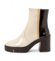 Art Lederstiefeletten 1974 Berna beige