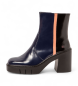 Art Lederstiefeletten 1974 Berna navy