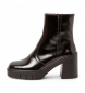 Art Lederstiefeletten 1974 Berna schwarz