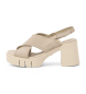 Art Leather sandals 1990 Eivissa white