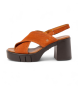Art Leather Sandals 1990 Eivissa orange