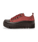 Art 1518 Sneakers in pelle bordeaux