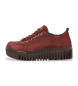 Art Leather trainers 1535 burgundy