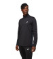 Asics Core Ls 1/2 Zip Winter T-Shirt schwarz