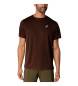 Asics Core SS T-shirt maroon brown