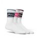 Asics Pack 3 Sokken Logo Crew wit