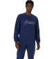 Asics Sweatshirt Marca bleu