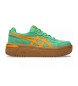 Asics Japon S St chaussures en cuir vert