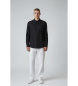 A|X Armani Exchange Shirt Fit Linen navy