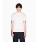A|X Armani Exchange Slim-fit T-shirt Gebroken wit