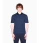 A|X Armani Exchange Polo Elástico marino