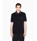 A|X Armani Exchange Polo raffiné noir
