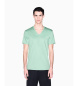 A|X Armani Exchange T-shirt col V vert