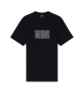 A|X Armani Exchange T-shirt med logo, sort
