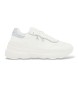 A|X Armani Exchange Vita sneakers med tjock gummisula