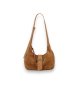 BA&SH Saco de camurça cognac Youyou