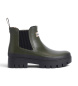 Barbour Halton Chelsea Welly green boots