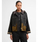 Barbour Liza Waxed Jacket black, brown