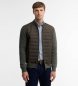 Barbour Chaqueta Essential Carn con panel acolchado verde