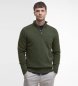 Barbour Essential Pullover olivgrün