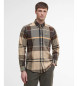 Barbour Beżowa koszula z długim rękawem Bearpark Regular