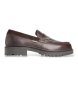 Barbour Braune Croxton Mokassins aus Leder