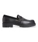 Barbour Croxton Mokassins aus Leder, schwarz