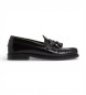 Barbour Jen Leather Moccasins black