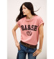 BA&SH T-shirt Loni rose
