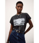 BA&SH T-shirt Reese noir