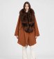 Bazar Deluxe Cappotto doppio marrone