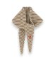 Bellerose Foulard Dusol a righe beige