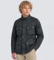 Belstaff Jaqueta Fieldmaster azul petróleo