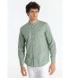 Bendorff Camicia verde a maniche lunghe