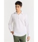 Bendorff BENDORFF - Podstawowa elastyczna koszulka polo z długim rękawem, biała